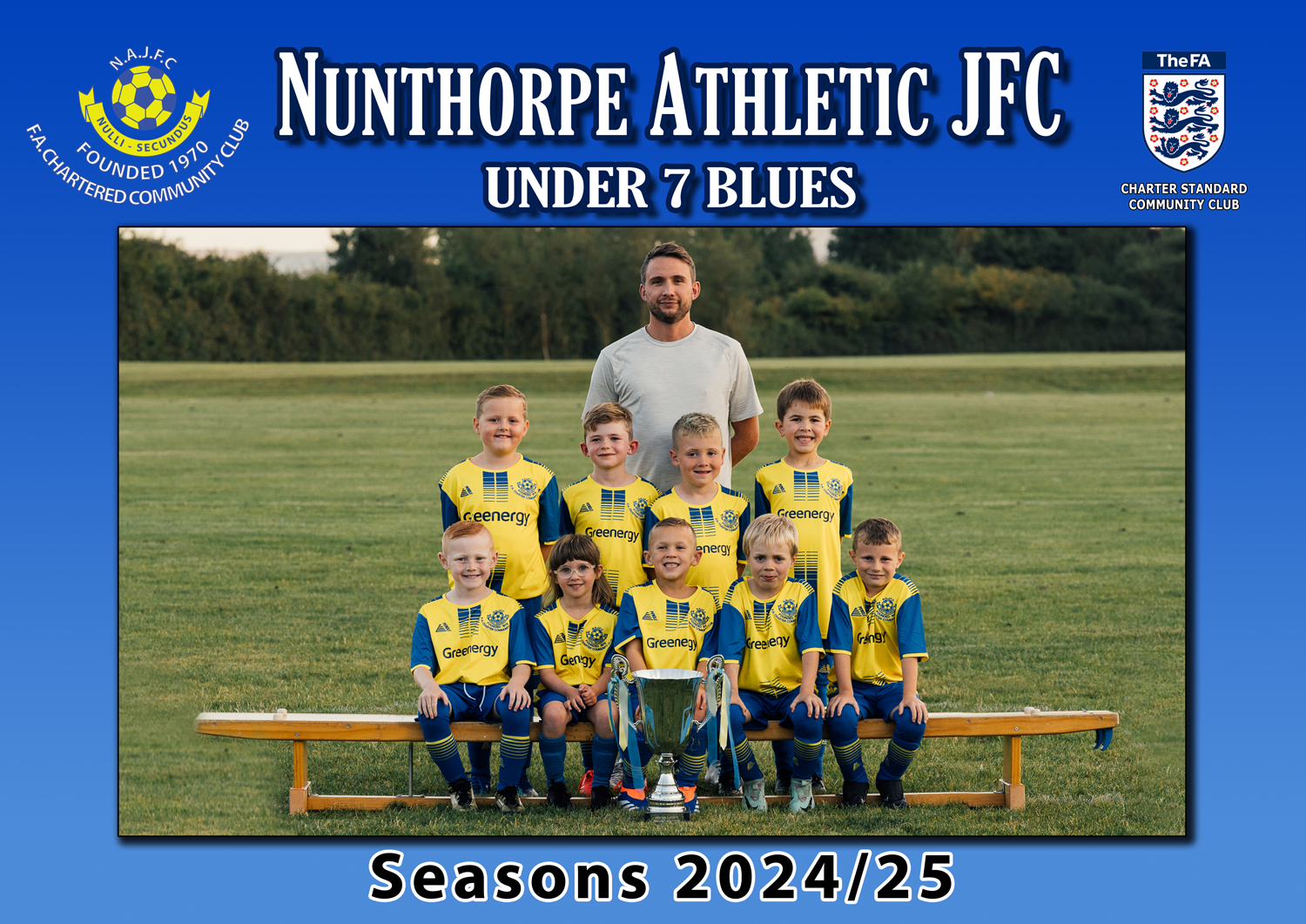 under 7 football at nunthorpe athletic jfc