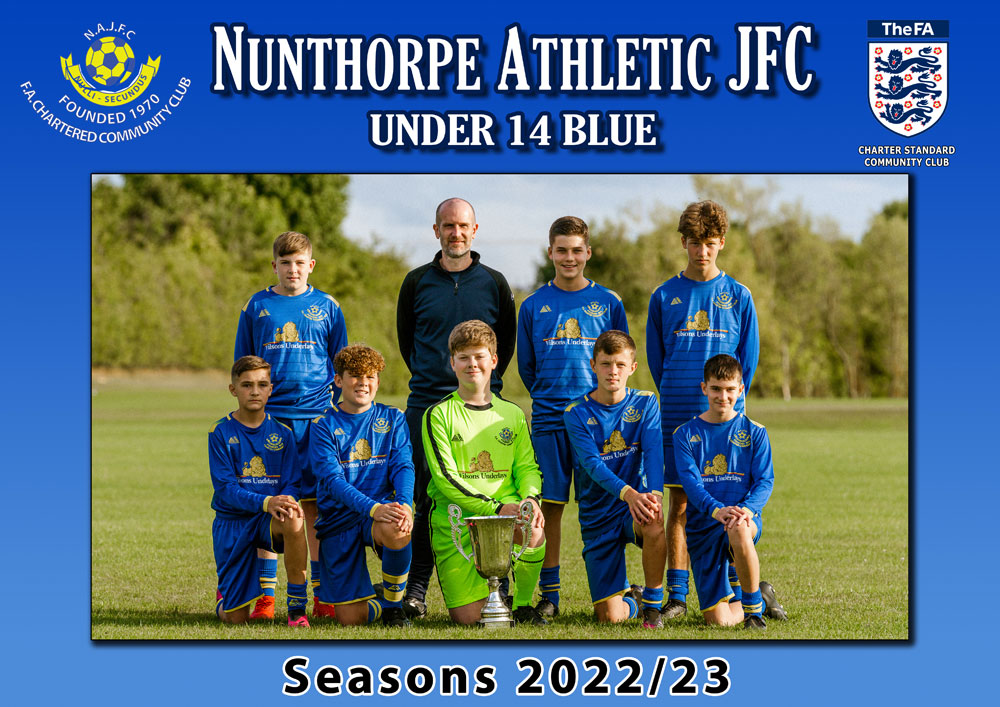 under 14 blue nunthorpe athletic jfc