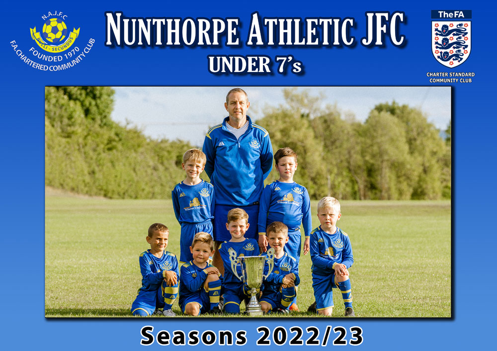 under 7 football at nunthorpe athletic jfc